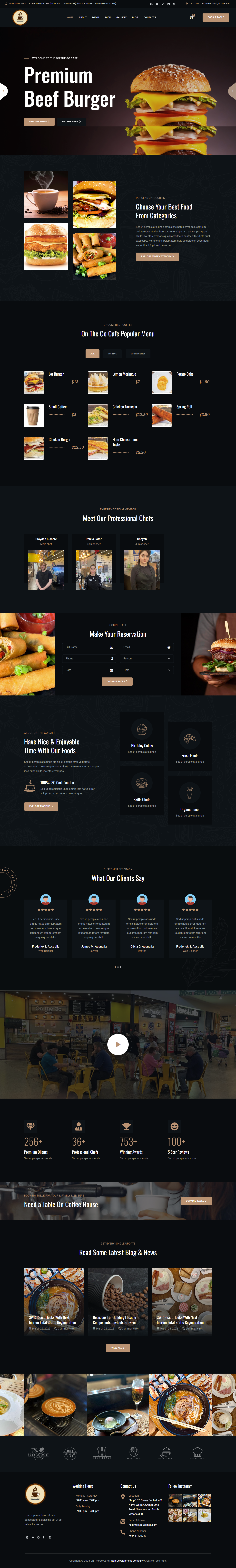 On the go cafe